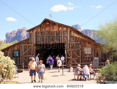 Apacheland Barn at Superstition Mountain Museum