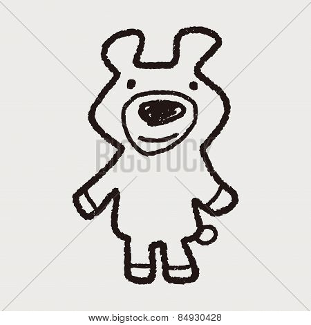 Doodle Bear Doll