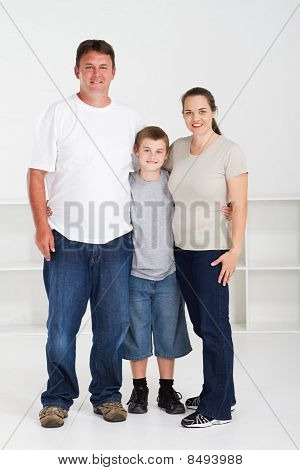 family of three