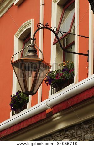 Windows of a building, Kenmare, County Kerry, Republic of Ireland