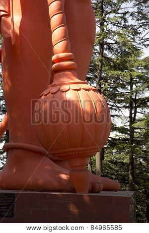 Lord Hanuman statue at Jakhoo Temple, Jakhoo Hill, Shimla, Himachal Pradesh, India