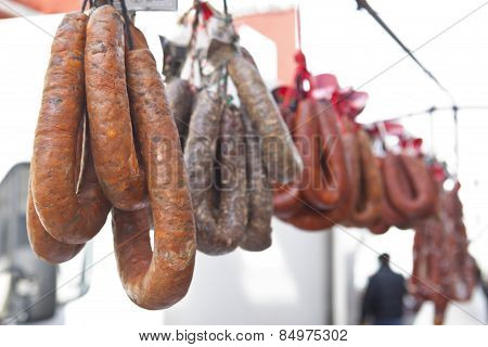 Chorizos Hanging Stall