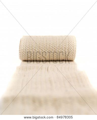 Elastic ACE compression bandage warp