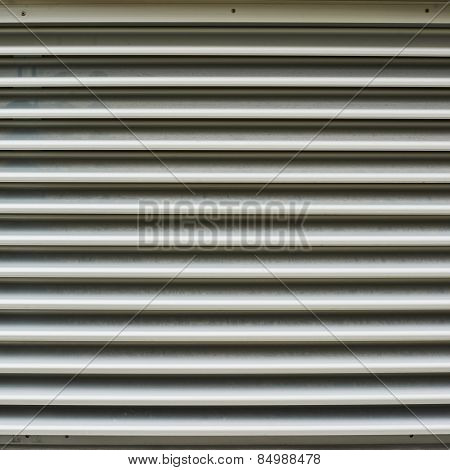 Shopwindow venetian blinds