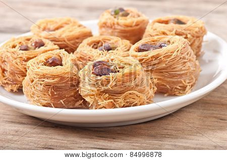 Eastern dessert baklawa