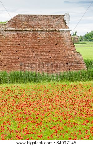 fortification of Sabbioneta city, Lombardy, Italy
