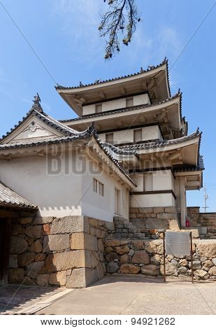 Kitanomaru Tsukimi Turret (1676) Of Takamatsu Castle, Japan