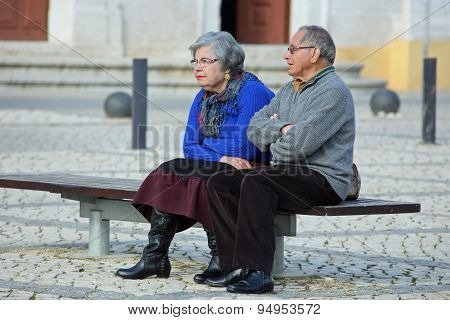 Portimao, Portugal - Retired couple