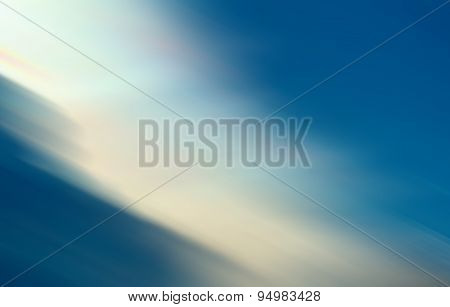 Dark Blue Spectrum Gradient Blur Abstract Background