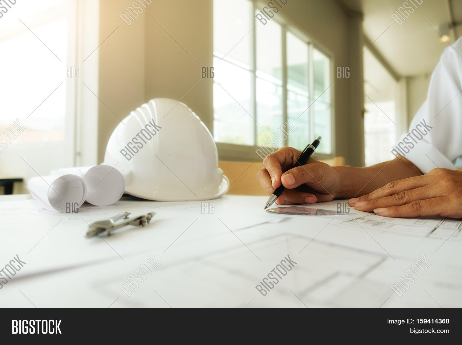Hands Engineer Working Image & Photo (Free Trial) Bigstock