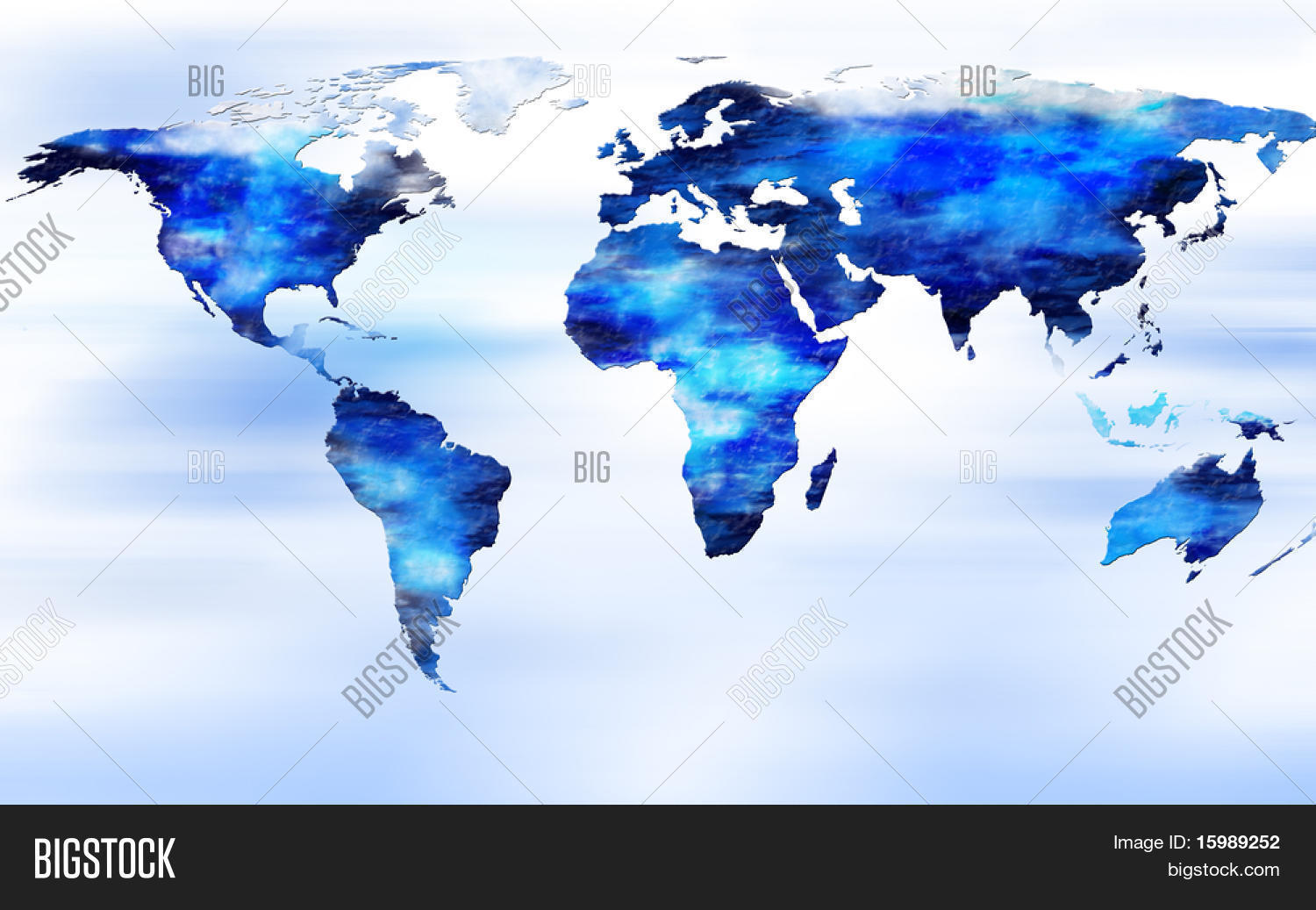 World Map Image amp Photo Free Trial - 15989252