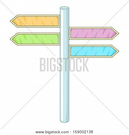 Park pointer icon. Cartoon illustration of park pointer vector icon for web