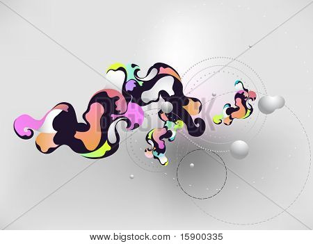 abstracte compositie