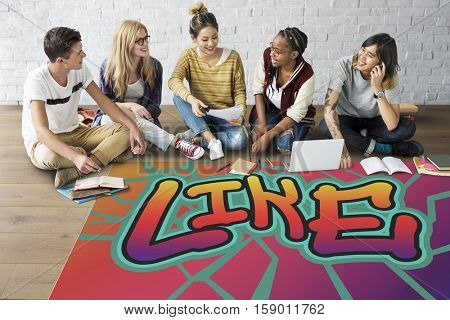 kike Agree Enjoy Share Follow Ideas Concept