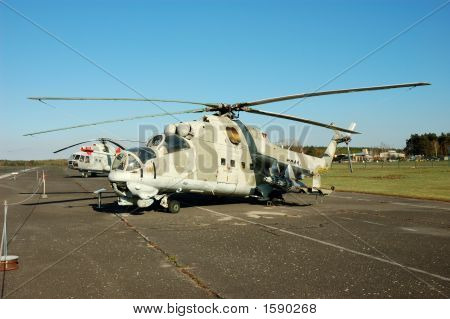 Elicottero russo Mi-24