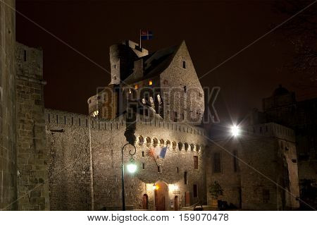 Saint-malo-- Is A Walled Port City In Brittany In Northwestern France On The English Channel. It Is