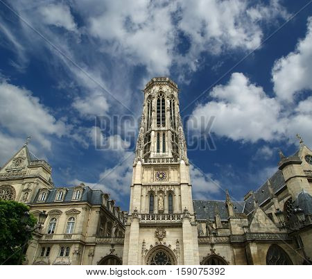 The Church Of Saint-germain-l'auxerrois, Paris, France