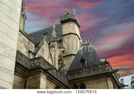 The Church Of Saint-germain-l'auxerrois, Paris, France