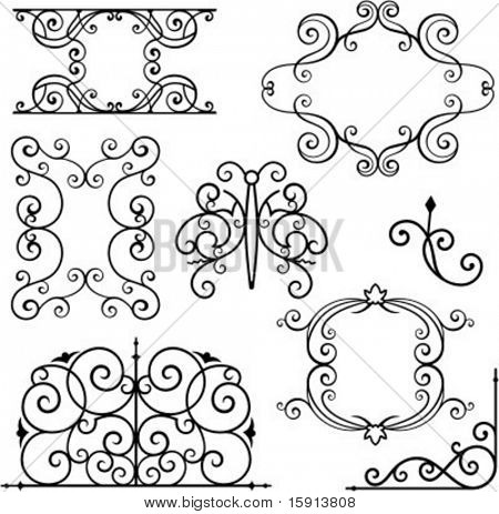 ชุด 8 exquisitive และการออกแบบที่สวยงามสะอาด