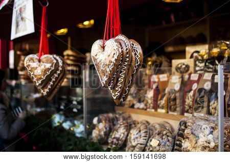 typical Christmas market in Alto Adige, Bolzano