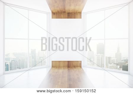 Interior With Empty Poster
