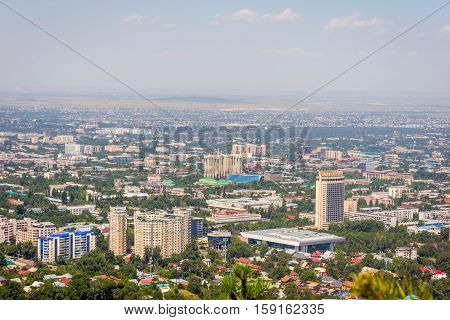 View Over Almaty Skyline