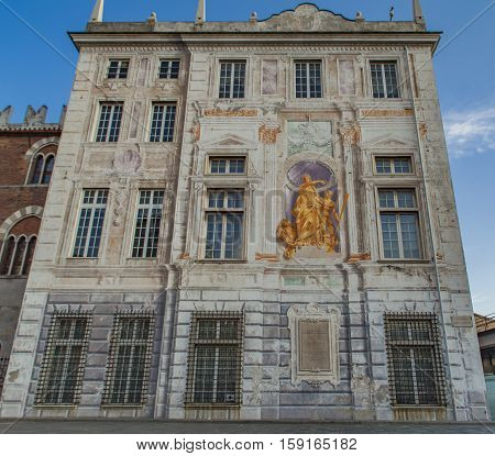 Palazzo San Giorgio In Genoa, Italy