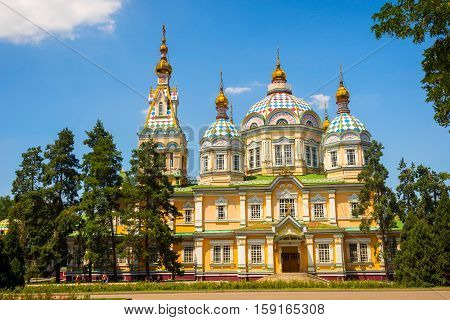 Zenkov Cathedral, Almaty, Kazakhstan