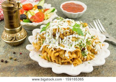 Pasta With Cotage Cheese
