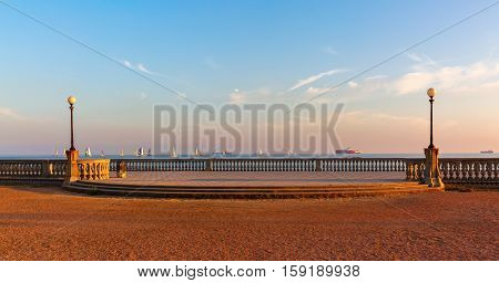 Terrazza Mascagni In Livorno, Italy