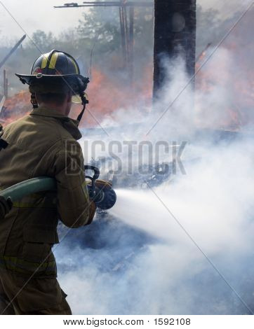 Blussen van de brand