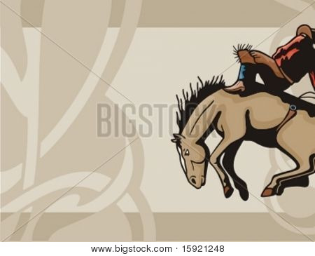 Western Rodeo Background Series.