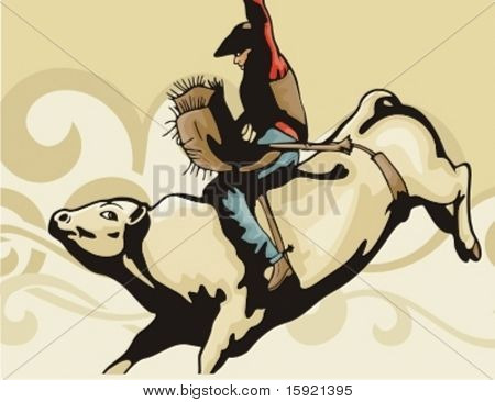Western Rodeo Background Series.
