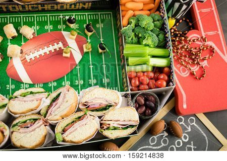 Football Snack Stadium