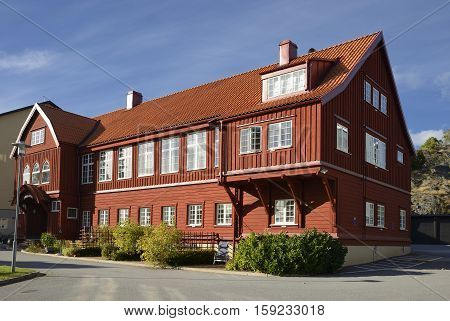 Old Swedish house in Nynashamn - sweden.