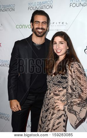 LOS ANGELES - NOV 30:  Nyle DiMarco, Shoshanna Stern at the Nyle DiMarco Foundation Love & Language Kickoff Campaign 2016 at Sofitel Hotel on November 30, 2016 in Beverly Hills, CA