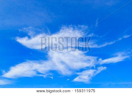 blue sky background with tiny clouds blue sky with cloud.