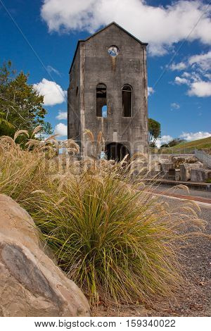 Martha gold mine in Waihi, New Zealand