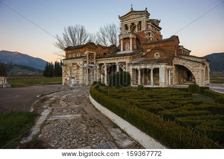 Church At Ancient Mantineia, Arcadia, Peloponnese, Greece
