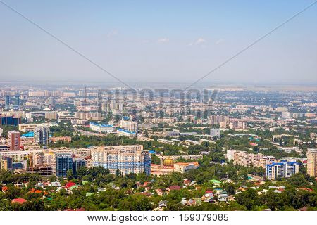 View Over Almaty Skyline