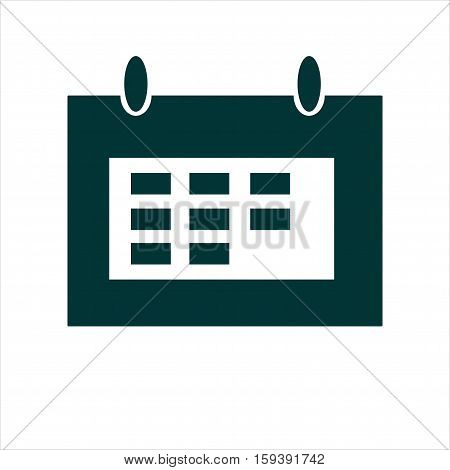 Calendar icon vector illustration isolated symbol reminder