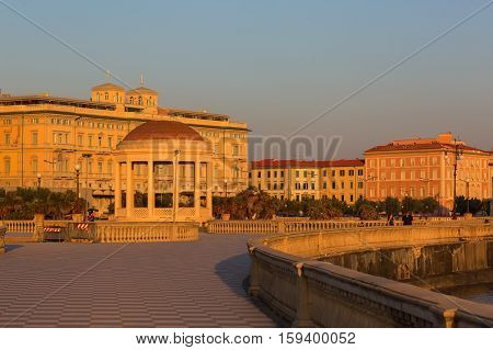 Terrazza Mascagni In Livorno, Italy