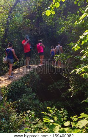 Coastal Hiking Trail In Monterosso Al Mare, Italy