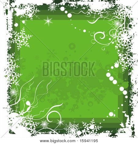 Vinter grunge baggrund serie, vektor illustration.