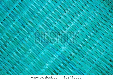 Thai asian Wickerwork interlace abstract wall background