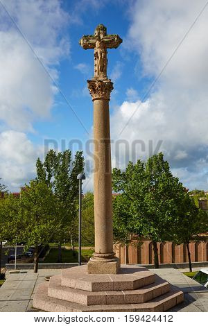 Ajusticiados cross in Salamanca at Anibal door of Spain