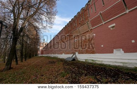 Donskoy Monastery. Medieval Russian Churches On The Territory -- Monastery Was Established In 1591 A