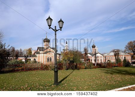 Donskoy Monastery. Medieval Russian Churches On The Territory -- Monastery Was Established In 1591 A