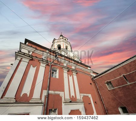 Donskoy Monastery. Medieval Russian Churches On The Territory -- Monastery Was Established In 1591 A