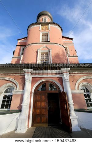 Donskoy Monastery. Medieval Russian Churches On The Territory -- Monastery Was Established In 1591 A